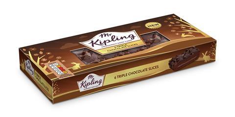 Mr Kipling Triple Chocolate Slices