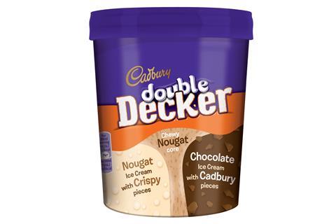 Cadbury Double Decker Ice Cream Tub