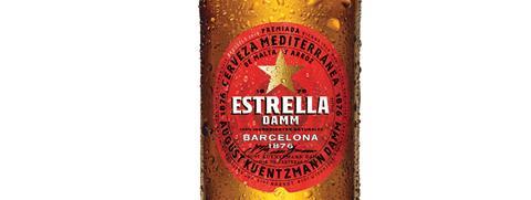 Estrella Damm re-style bottle shot 2019