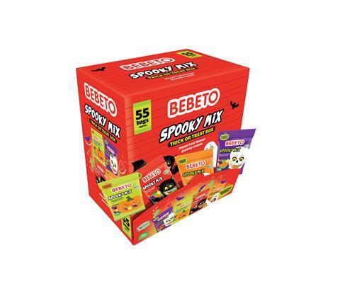Bebeto 825g Halloween Spooky Mix Trick or Treat Box