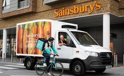 Deliveroo Sainsburys