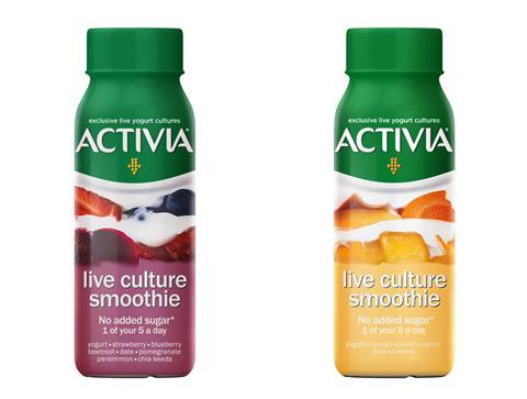 Activia Live Culture Smoothies