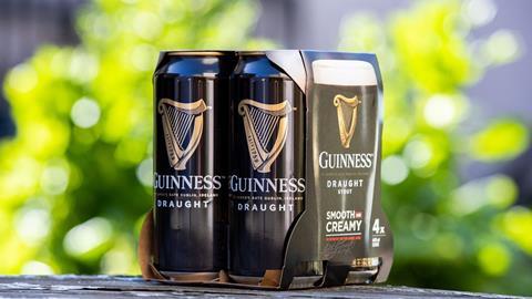 Guinness plastic removal