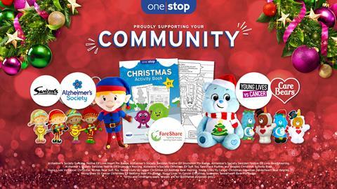 One Stop Christmas merchandise