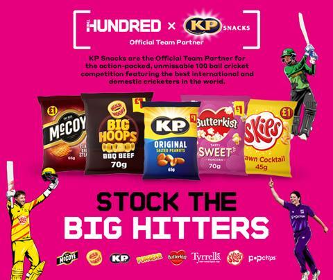 The Hundred x KP Snacks
