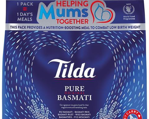 Tilda Mums helping Mums Pure Basmati 5kg v2