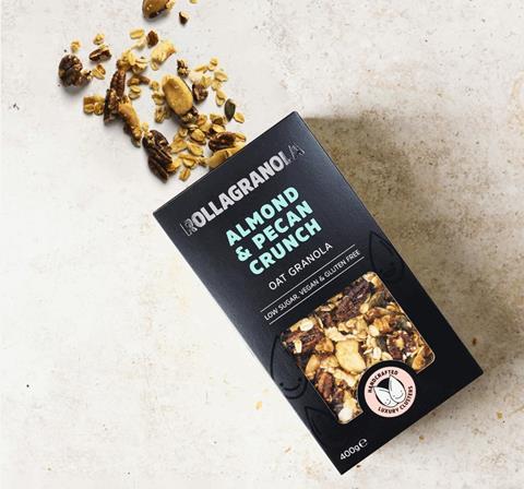 Rollagranola Almond and pecan crunch
