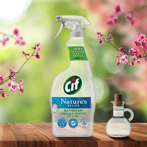 Cif Nature Bathroom Bottle