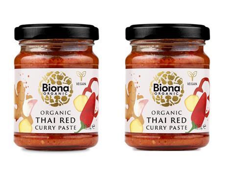 Biona Thai Red Curry paste