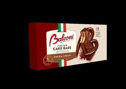 Balconi Italian Cake Bar Cocoa 5 Pack
