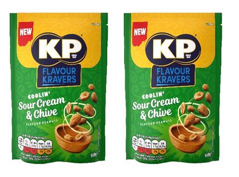 KP flavour kravers sour cream