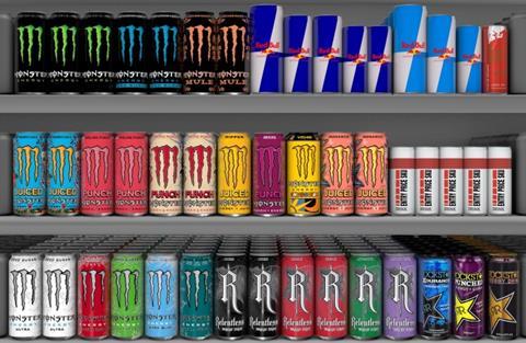 Monster 3 shelf planogram