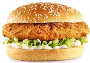 KFC vegan burger The Imposter