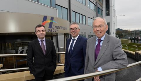 From left - Geoffrey, Martin and John Agnew