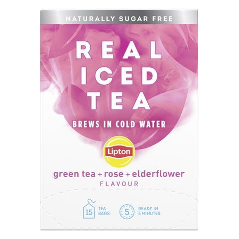 Real Iced Tea by Lipton - Rose & Elderflower