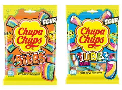 Chupa Chups tubes and bites