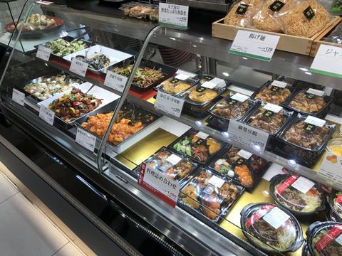 Spare Japan foodhall ready to eat