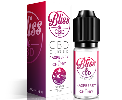 Bliss CBD Raspberry Cherry 500mg 10ml