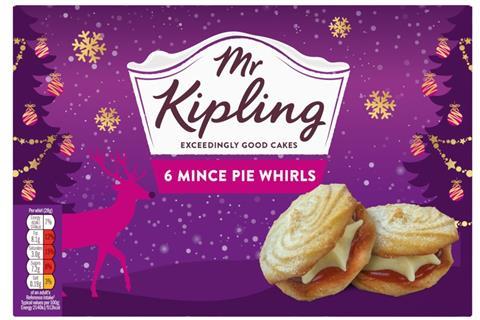 Mr Kipling Mince Pie Whirls