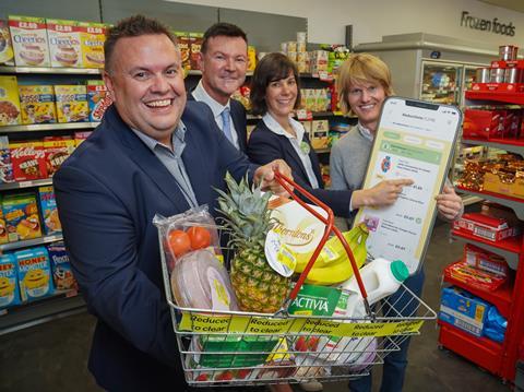 Darren Nickels, Head of Henderson Technology; Ron Whitten, Chief Financial Officer at Henderson Group; Paola Cringle, Team Gander with Ashley Osborne, Founder of Gander.