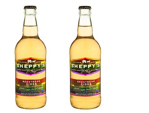 Sheppys Red cider