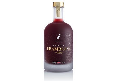 White Heron Drinks British Framboise Raspberry Liqueur