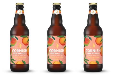 Cornish Orchards Peach & Apple Cider