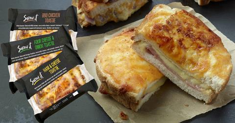 Country Choice toasties in pack