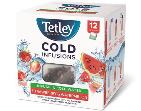 Tetley Cold Infusions Strawberry Watermelon 27g