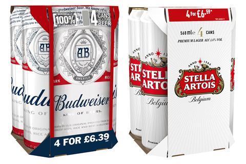 Budweieser and Stella Artois PMPs