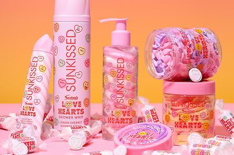Sunkissed x Love Hearts - full product range