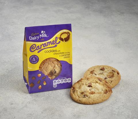 Cadbury Caramel Cookies