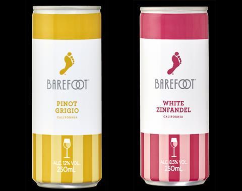 Barefoot 250ml cans
