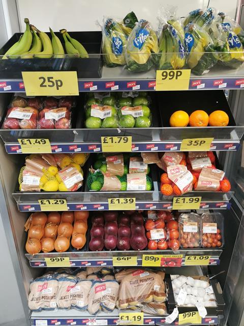 Bassetts Londis Westham Road_Jacks Fresh fruit and veg