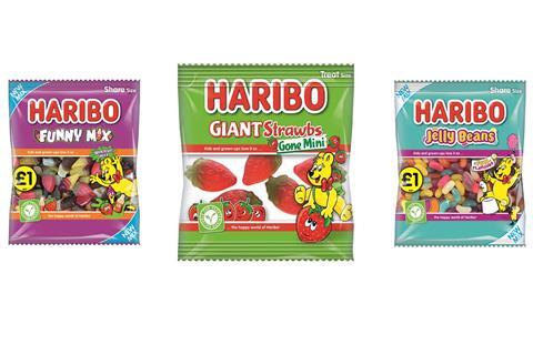 Haribo Vegetarian Range Revamp