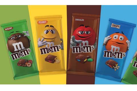 Chocolate M&M's Block Crispy (PF)