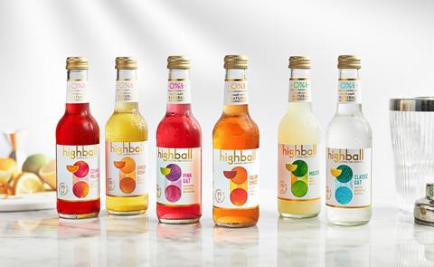 Highball Cocktails claims UK first with alcohol-free RTD bottles, Product  News