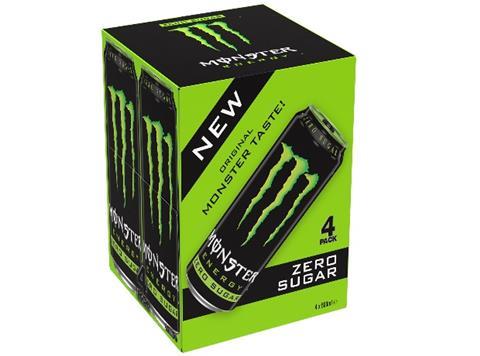 Monster Zero Sugar added to CCEP energy range | Product News ...