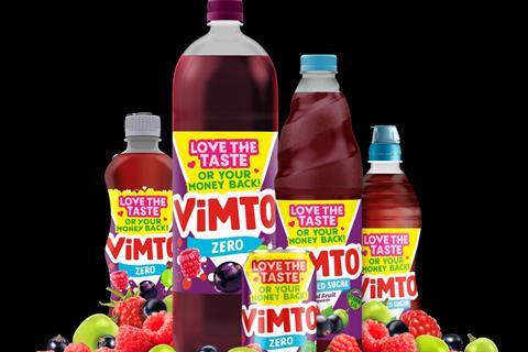 Vimto - Love the taste or your money back - Range Shot