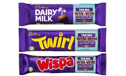 Cadbury Big Win Win bars