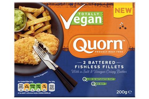 Quorn Fishless Fillets - Salt & Vinegar - smaller