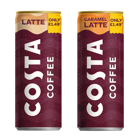 Costa Coffee Latte PMP