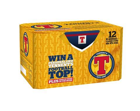 Tennent's Original Supporter on pack promotion