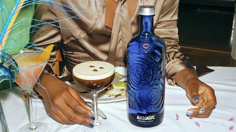 Absolut Voices LEB Bottle with EM & Cosmo