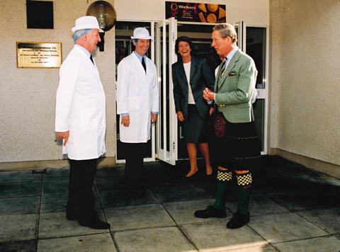 Factory opening 2 - Joe, Jim, Marjory Walker + Prince Charles