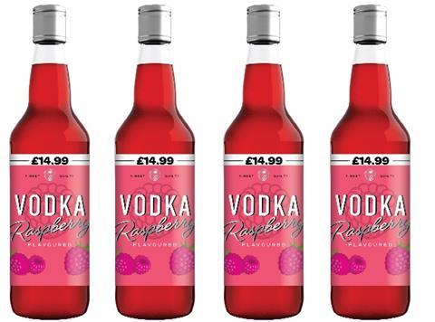 Spar Vodka Raspberry
