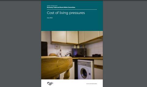 Welsh Cost of Living Pressures