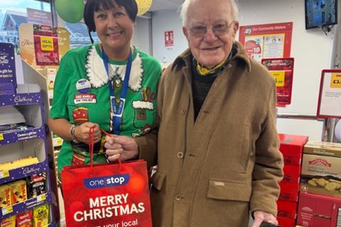 One Stop, New Ollerton - Lisa Fernley and  Mr Reader