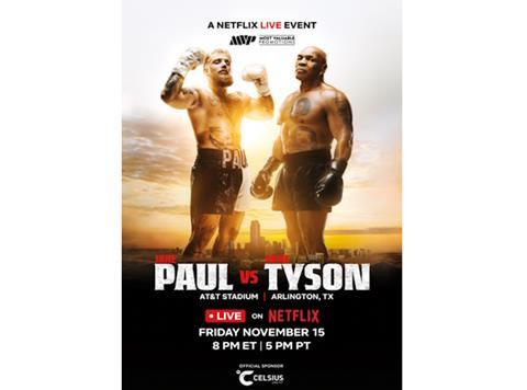 Celsius Jake Paul Mike Tyson