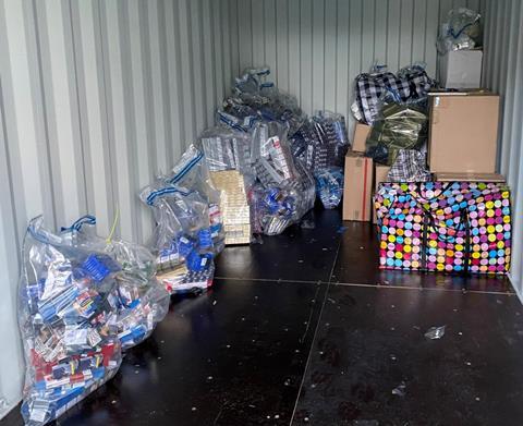 Major illicit tobacco and cigarette seizure made in Grimsby